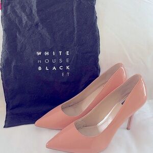 White House, Black market ANTIQUE Bloom BLOOM pink tone heels